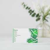 グリーンレース_4 名刺 (スタンド正面)