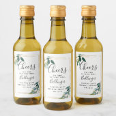 グリーンレーベル ワインボトルラベル、ユーカリ ミニ ワインラベル (ボトル)