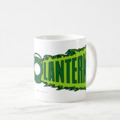 グリーンロゴの炎 コーヒーマグカップ (正面右)