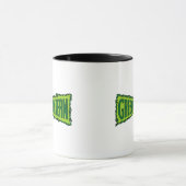 グリーンロゴの炎 マグカップ (中央)