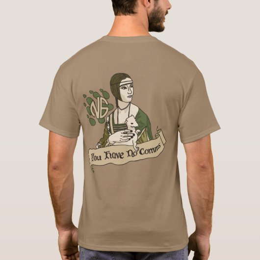 グリーンロゴ Tシャツ (裏面)