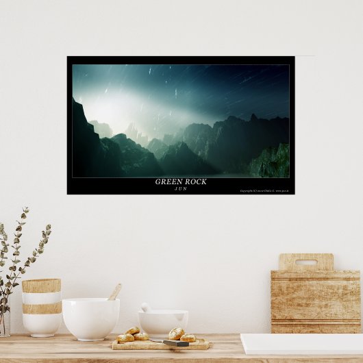 グリーンロック ポスター (キッチン)