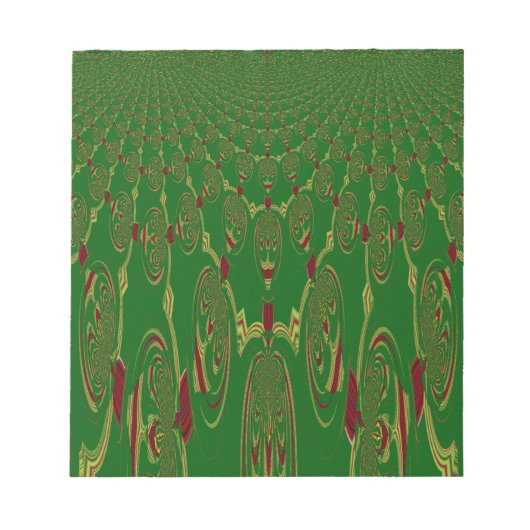 グリーンロボット ノートパッド (正面)