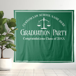 グリーンロースクール卒業パーティー写真ブース タペストリー