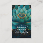 グリーンロータスカウンセリングセラピー心理療法 名刺 (裏面)