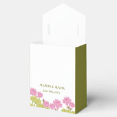 グリーンロータスリリー結婚フラワーズインディアン フェイバーボックス (オープン)