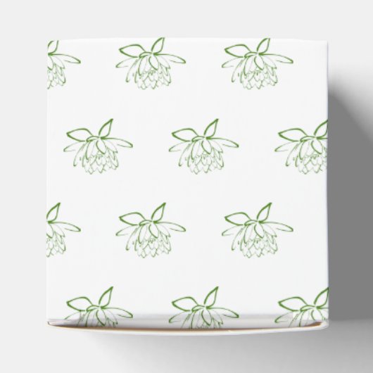 グリーンロータス美しい気に皮装箱 フェイバーボックス (上部)