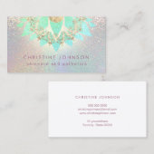 グリーンロータス 名刺 (正面/裏面)