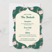 グリーンロータランタン結婚インディアン詳細カード (正面)