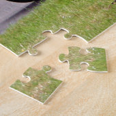 グリーンロードトレイン機関車 ジグソーパズル (側面)