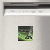 グリーンロードバイクのウェディング・セーブ・ザ・デート マグネット (インサイチュ (食洗機))