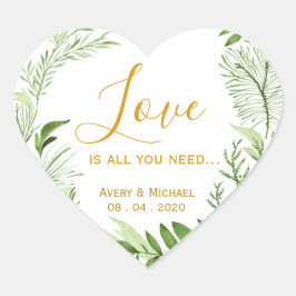 グリーンローレルリースラブズが必要結婚だ ハートシール