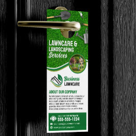 グリーンローンケア造園ガーデン気にロンウィング ドアノブサイン