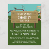 グリーンローンチャリティヤードセールイベント広告ズ チラシ (正面)