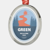 グリーンワイルドシーニックリバー メタルオーナメント (左)