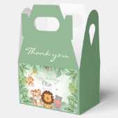 グリーンワイルドジャングルアニマルトロピカルボーイ誕生日 フェイバーボックス (オープン)