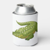 グリーンワニ 缶クーラー (缶正面)