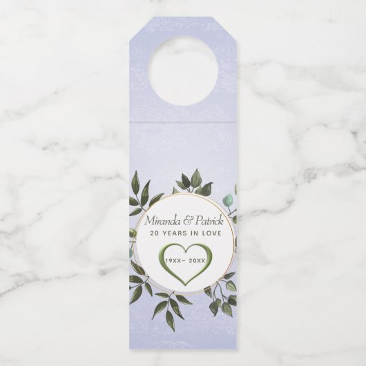 グリーンワラス ボトルネックタグ (正面)