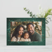 グリーンワンフォトクリスマス シーズンカード (スタンド正面)