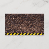 グリーンワークトラック建築 | 汚れ 名刺 (裏面)