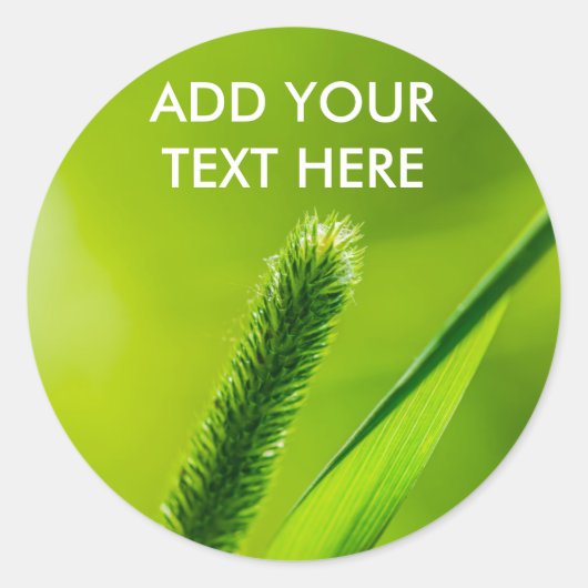 グリーンワールド ラウンドシール (正面)