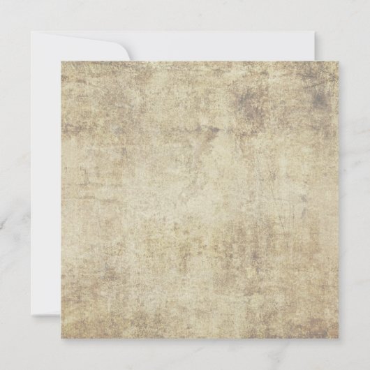 グリーンヴィンテージバタフライ結婚式招待状 招待状 (裏面)