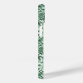 グリーンヴィンテージフェザントフローラトイレデジュイ Case-Mate iPhoneケース (裏面 / 右)