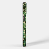 グリーンヴィンテージマーブル紙 Case-Mate iPhoneケース (裏面 / 右)