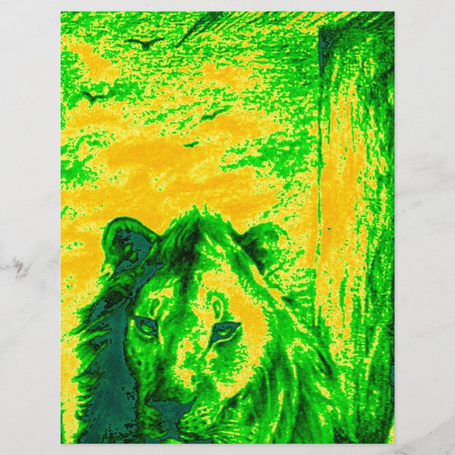 グリーンヴィンテージライオンシムバハクナマタタシムバマララ (正面)