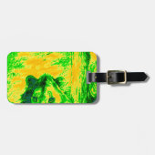 グリーンヴィンテージライオンシムバハクナマタタシムバマララ ラゲッジタグ (正面横)