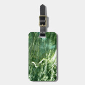 グリーンヴェルデアルピマーブル ラゲッジタグ (正面縦)