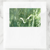 グリーンヴェルデアルピマーブル 長方形シール (バッグ)