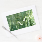 グリーンヴェルデアルピマーブル 長方形シール (封筒)