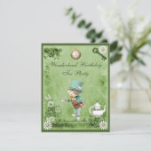 グリーン不機嫌ハッターワンダーランド誕生日ティーパーティー 招待状 (スタンド正面)