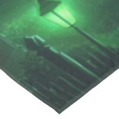 グリーン不気味オーラハロウィーンウィッチ テーブルクロス (アングル)