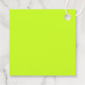 グリーン不気味スライムモンスターサンキュー フェイバータグ (裏面)