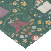 グリーン不気味ハロウィーン魔女 テーブルクロス (アングル)