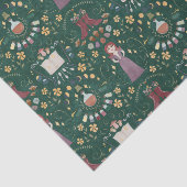 グリーン不気味ハロウィーン魔女 薄葉紙 (詳細)