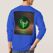 グリーン世界：受け入れ自然» Tシャツ (裏面)