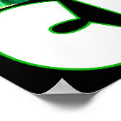 グリーン亀裂 ポスター (角)