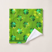 グリーン人気があるセントパトリックのデイクローバーコレクション バスタオルセット (ウォッシュタオル)