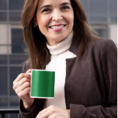 グリーン伝統的コーヒーマグ コーヒーマグカップ