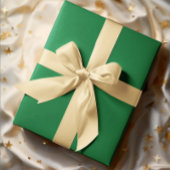 グリーン伝統的ラッピング紙シート ラッピングペーパーシート