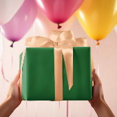 グリーン伝統的ラッピング紙シート ラッピングペーパーシート