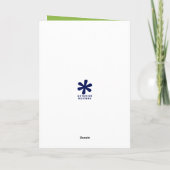 グリーン使い捨てカメラフレンド卒業カード カード (裏面)