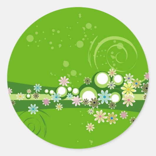 グリーン保か ラウンドシール (正面)