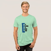 グリーン半袖Tシャツ トライブレンドTシャツ (正面全面)