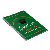 グリーン卒業カスタム院記念 ノートブック (右側)