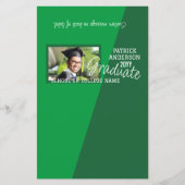 グリーン卒業キャンディバーバーラッパー チラシ (正面)