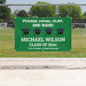 グリーン卒業祝い卒業パーティー 横断幕 (インサイチュ)